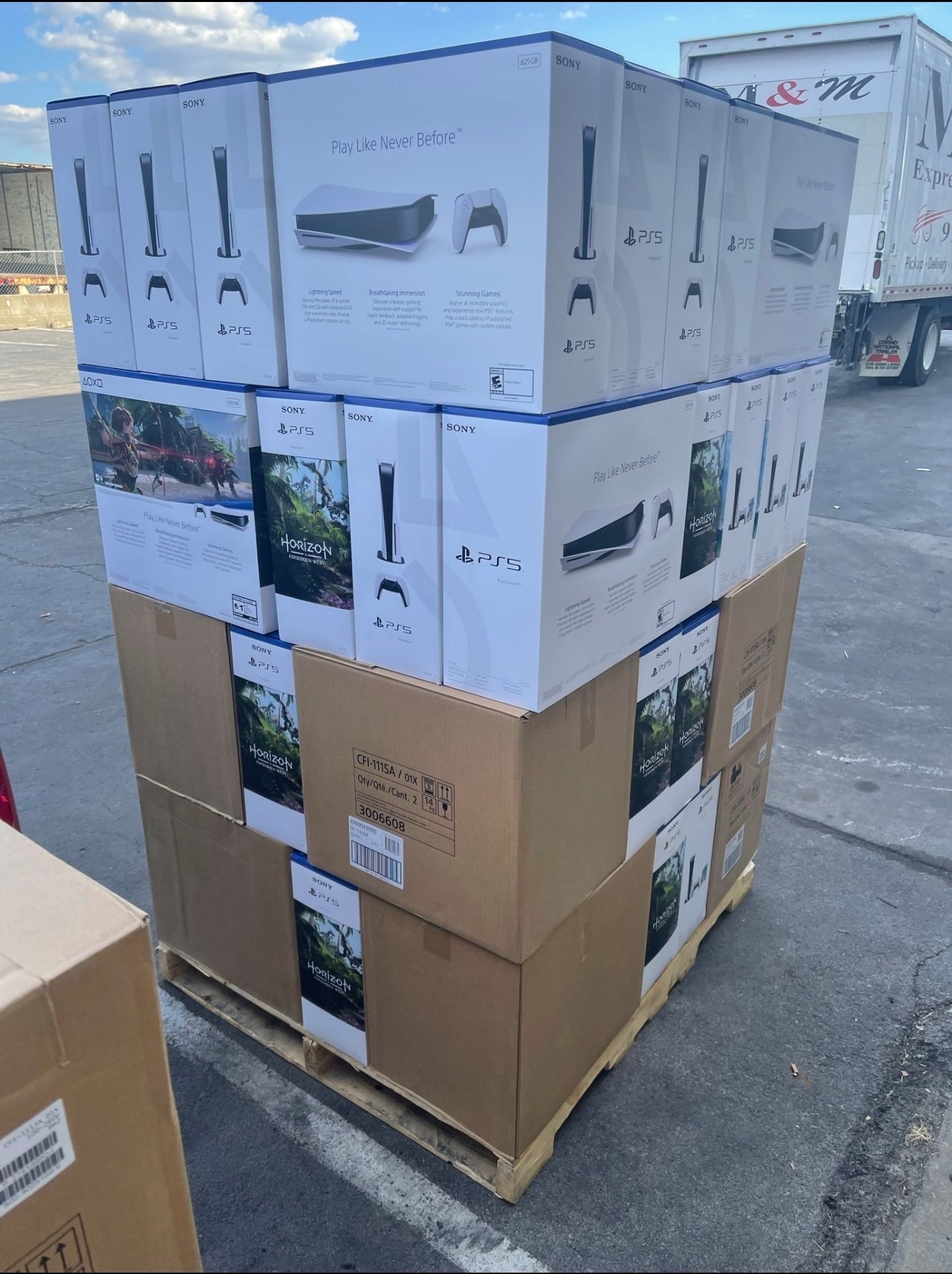 PS5 Console Pallet – Brand New - Image 2
